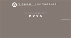 Desktop Screenshot of friendsseminaryphotos.com